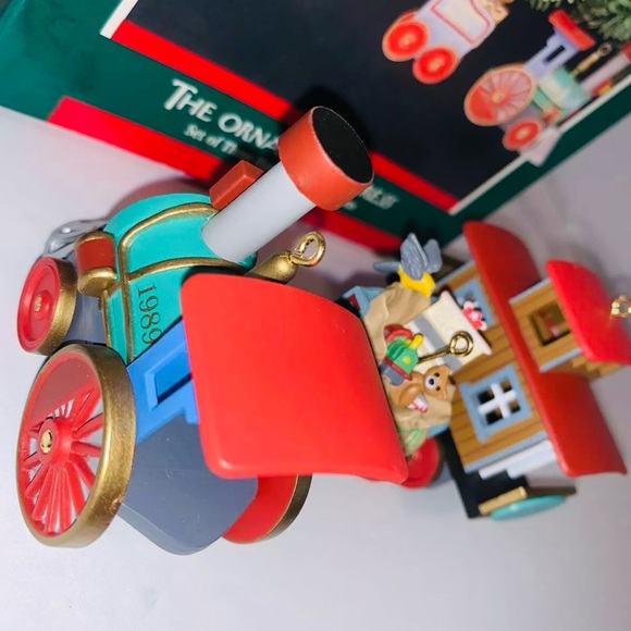 Vintage Hallmark Ornament The Ornament Express Special Edition Christmas Train - Picture 8 of 12